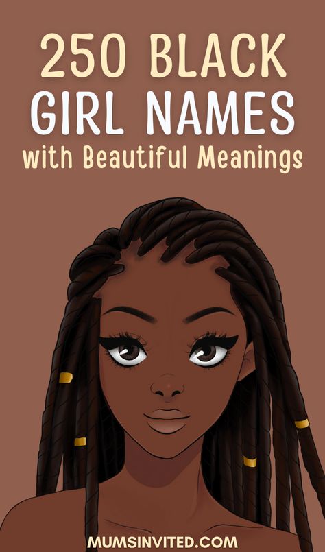 Cute Names And Meanings, A Names With Meaning, Pretty Girl Names Black, Unique Black Names, A Baby Names Girl, Black Names Girl, Cute Girl Names Black, Baby Girl Names Unique Black, Baby Names Black People