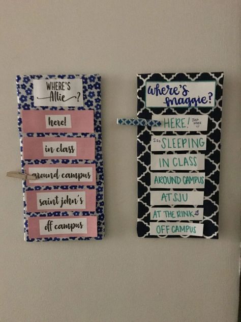 College Dorm Door Sign, Cute Room Door Signs, Where Am I Door Sign, College Dorm Room Ideas Full Size Bed, Door Signs Dorm, Door Sign Ideas Bedroom, Dorm Sign Ideas, Apartment Roommate Ideas, Dorm Room Door Sign