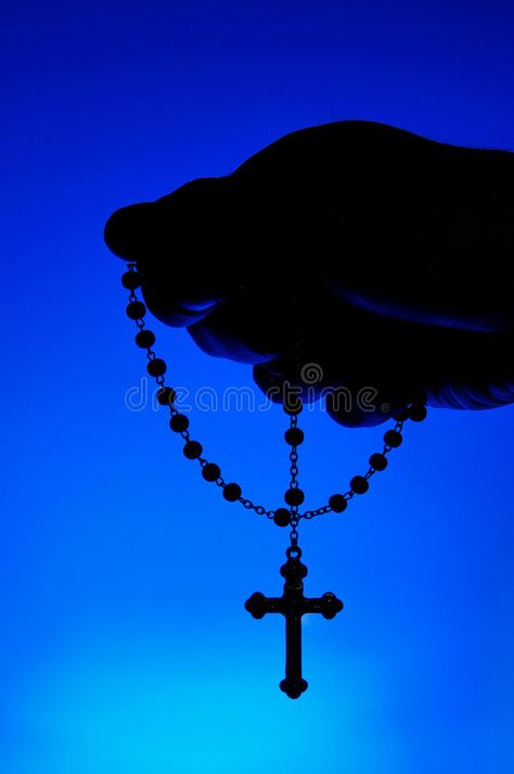 Photo about Silhouette of a hand holding rosary. Image of faith, rosary, silhouette - 2138139 Hand Holding Rosary, Praying Hands With Rosary, Jesus Cross Wallpaper, Images Of Faith, Cross Wallpaper, Jesus Photo, Pictures Of Jesus Christ, Jesus Wallpaper, Catholic Priest