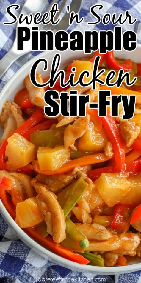 Pineapple Chicken Stir Fry, Sweet And Sour Beef, Beef Stir Fry Recipes, Sweet And Sour Chicken, Stir Fry Recipes Chicken, Sweet Sour Chicken, Chinese Cooking Recipes, Fry Recipes, Sweet N Sour Chicken