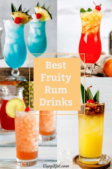 Easy Yummy Drinks Alcohol, Bacardi Superior Drinks Recipes, Alcoholic Drinks That Dont Taste Like Alcohol, Easy Summer Mixed Drinks Alcohol, Best Bar Drinks, Drinks With Rum, Best Rum Drinks, Fruity Rum Drinks, Unique Alcoholic Drinks