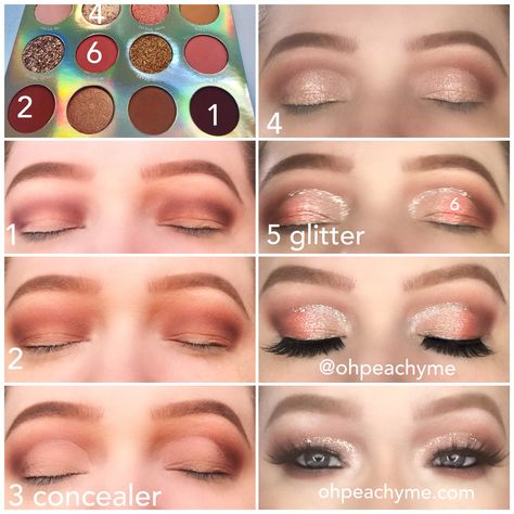 Colour Pop Sweet Talk Palette Looks, Colourpop Sweet Talk Palette Looks, Sweet Talk Colourpop Looks, Colourpop Palette, Tutorial Eyeshadow, Glamorous Look, Makeup Tutorial Eyeshadow, Colour Pop, Makeup Goals