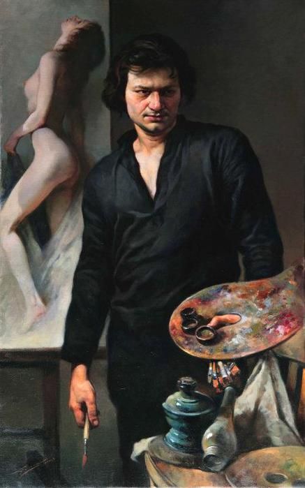 Neo Rauch, Digital Museum, Italian Painters, Full Time Artist, Naples Italy, Collaborative Art, Arte Horror, Italian Artist, Portrait Artist