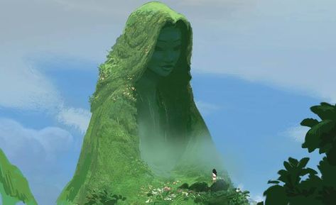 Disney Concept Art, Avatar Bending, Moana Concept Art, Te Fiti, How Far Ill Go, Image Princesse Disney, Disney Moana, Film D'animation, Draw Picture