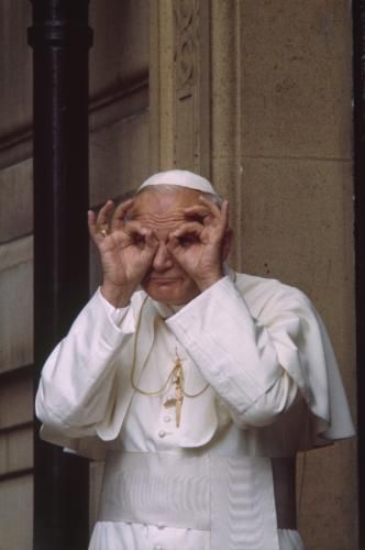 Pope Saint John Paul Ii, Banquet Decor, Catholic Humor, San Juan Pablo Ii, St John Paul Ii, Juan Pablo Ii, The Pope, Pope John Paul Ii, John Paul Ii