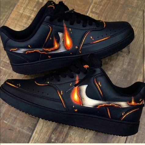 Brand New Never Worn. Nike Shoes Custom, Nike Shoes Women Fashion, Galaxy Shoes, Custom Sneakers Diy, Nike Kicks, Nike Air Jordan Shoes, Custom Shoes Diy, Nike Shoes Air Force, Custom Kicks