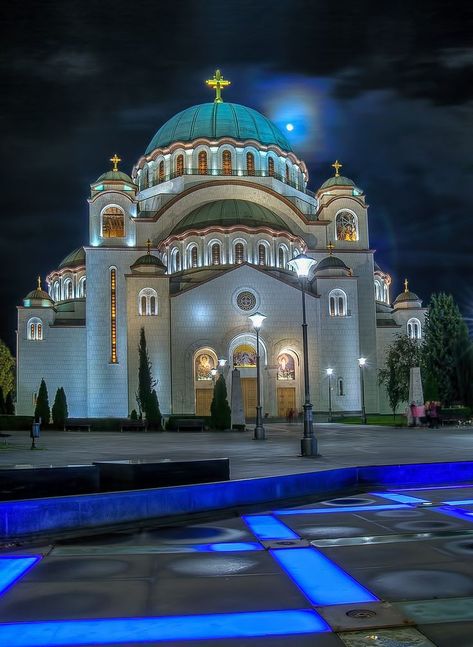 Byzantine Architecture, Serbian Orthodox Aesthetic, Greek Orthodox Aesthetic, Orthodox Church Aesthetic, Saint Sava, Church Aesthetic, Church Icon, Eastern Orthodox Church, Greek Orthodox Church