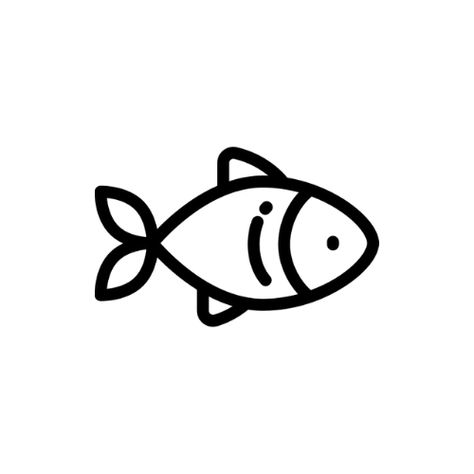 Small Fish Drawing Easy, Fish Tattoo Simple Minimalist, Simple Fish Tattoo Design, Simple Fish Design, Simple Fish Drawings, Tiny Fish Drawing, Fish Doodles Simple, Small Fish Tattoo Simple, Small Fish Drawing