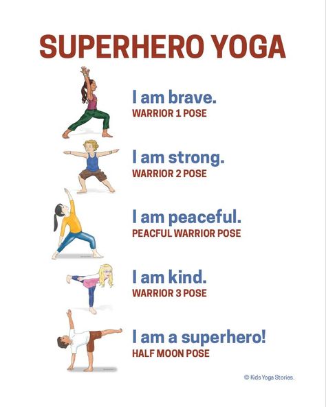 Superhero Yoga, Preschool Yoga, Toddler Yoga, Body Positive Photography, Childrens Yoga, Yoga Story, Yoga Nature, Warrior 3, Warrior 1