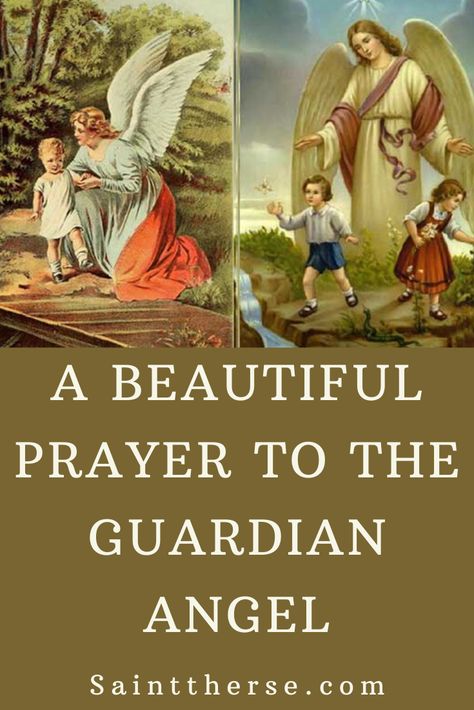 A BEAUTIFUL PRAYER TO THE GUARDIAN ANGEL  #GuardianAngel #Catholic Prayer To Guardian Angel, Guardian Angel Prayer Catholic, Guardian Angel Prayer, My Protector, Prayer Catholic, Religious Sayings, Night Prayers, Archangel Prayers, Prayers To Mary