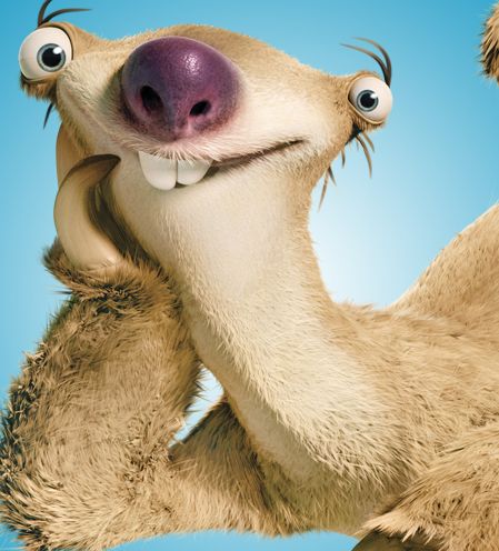 Char headshot sid Ice Age Sloth, Ice Age Funny, Ice Age Sid, Ice Age Movies, Sid The Sloth, Desenho Tattoo, Pinturas Disney, Ice Age, Cute Comics