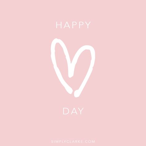 Happy Heart Day!! I hope everyone has a great “love” day and feels so very loved today! Happy Love Day Quotes, Happy Mans Day, Oh Happy Day Quotes, Im Happy With My Life, Happy Man's Day, Happy Days Quotes, My Valentine Quotes, Happy Valentines Day Aesthetic, Hearts Day Quotes