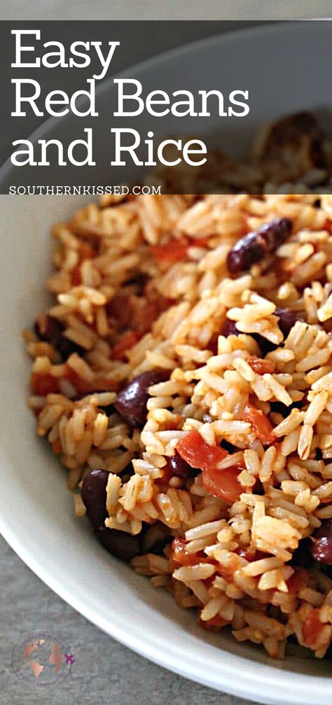 Spicy Red Beans And Rice, Gluten Free Red Beans And Rice Recipe, Essen, Beans And Rice Recipes Crockpot, Red Beans And Rice Healthy, Red Bean Rice Recipe, Rice And Beans Recipe Crockpot, Ww Red Beans And Rice, Crockpot Beans And Rice Recipes