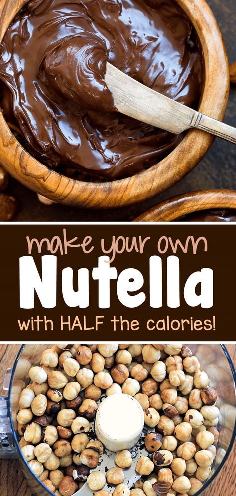 Healthy Sweets, Nutella Recipes, Homemade Nutella Recipes, Nutella Recipe, Healthy Nutella, Homemade Nutella, حلويات صحية, Healthy Sweets Recipes, Homemade Snacks