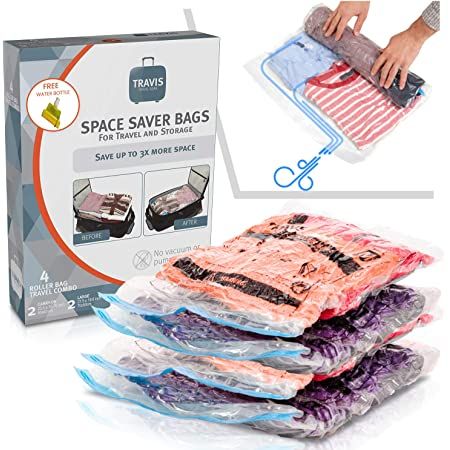 Vacuum Seal Bags For Travel, Diy Vacuum Seal Bags Clothes, Vacuum Bags For Travel, Compression Bags For Travel, Winter Packing List, Packing Travel, Diy Travel Bag, Bags For Travel, Space Bags