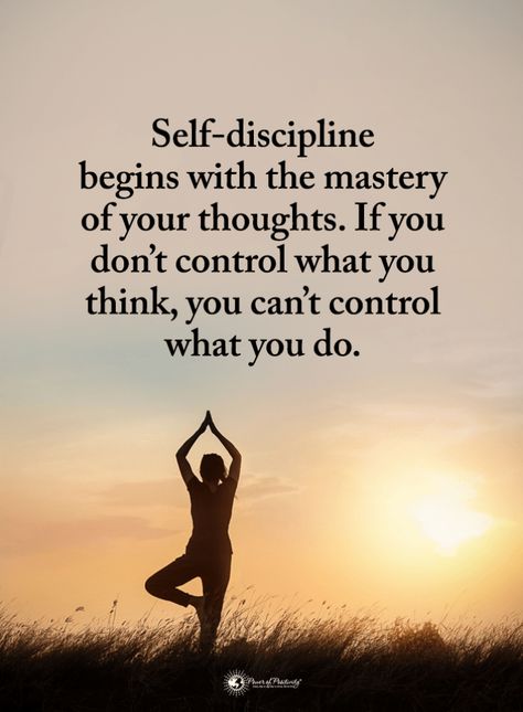 Self Discipline Quotes Self Discipline begins with the mastery of your thoughts. If you don't control what you think, you can't control what you do. Life Wisdom Quotes Inspiration, Mind Control Quotes, Mind Power Quotes, Self Control Quotes, Determination Quotes Inspiration, Control Quotes, Determination Quotes, Discipline Quotes, Inspo Quotes