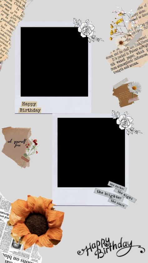 Pin on Birthday post instagram Bday Frame Instagram, Birthday Template Background Birthday Template Background Aesthetic, Aesthetic Bday Background, Birthday Card Collage, Bday Background, Collage Photo Frame Design, Happy Birthday Icons, حفل توديع العزوبية, Background Birthday