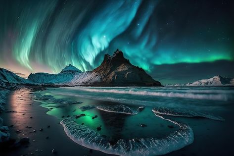 Photo beautiful northern lights landscap... | Premium Photo #Freepik #photo #wallpaper #background-wallpaper #night-sea #panorama Mountains Landscape Photography, Northern Lights Laptop Wallpaper, Northern Lights Wallpaper Laptop, Pc Wallpaper 1920x1080 Full Hd Nature, Best Wallpaper For Laptop Hd, Cute Wallpapers For Laptop Backgrounds, Northern Lights Wallpaper Desktop, Space Laptop Wallpaper Hd, Beautiful Landscapes Wallpaper Laptop