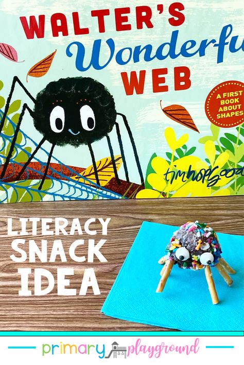 Picture Book Inspired Snacks, Kindergarten Books With Activities, Literacy Snack Ideas, Alphabet Snacks, Snack Crafts, Storybook Crafts, Book Themed Activities, Bears Preschool, 2d Shapes Activities