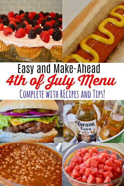 Essen, Make Ahead Fourth Of July Food, 4th Of July Sides For A Crowd, 4ty Of July Food, 4th Of July Meals For A Crowd, 4th Of July Grilling Food, Fourth Of July Menu Ideas, Easy 4th Of July Food For A Crowd, 4th Of July Side Dishes For A Crowd