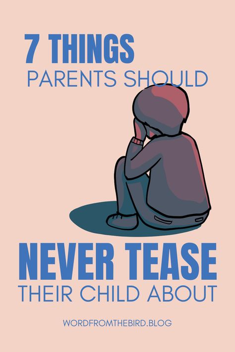 Parenting Hacks - Words matter. Here are 7 things parents should never tease their kids about. Healthy Parenting Tips, Parenting Hacks Baby, Conversation Starters For Kids, Parenting Rules, Handmade Swimwear, Positive Parenting Solutions, Grandparenting, Parenting Knowledge, Parenting Inspiration