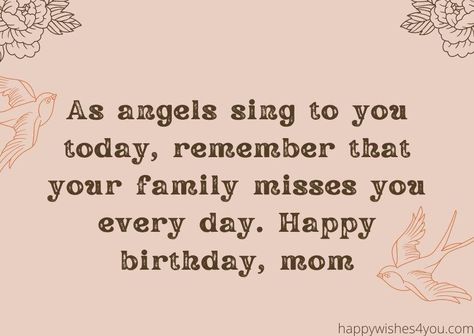 First Heavenly Birthday Quotes Mom, Birthday Wishes To Mom In Heaven, Moms Heavenly Birthday Quotes, Heavenly Birthday Mom Quotes, Happy Birthday In Heaven Mom Quotes, First Birthday In Heaven Mom, Mom Heavenly Birthday, Heavenly Birthday Quotes Mom, Happy Birthday To My Mom In Heaven