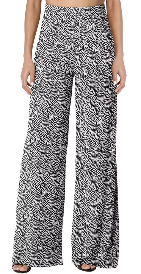 Plus Size Palazzo Pants, Plus Size Palazzo, Palazzo Pants Plus Size, Wide Leg Casual Pants, Womens Palazzo Pants, Pants Comfy, Black Fleece Jacket, Womens Wide Leg Pants, Dressy Pants