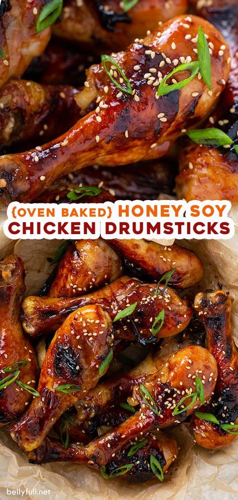 Asian Chicken Legs Baked, Chicken Drumsticks Oven Recipes, Chicken Drumstick Honey Garlic, Chicken Marinade Drumsticks, Chicken Drumsticks Meal Ideas, Asian Style Chicken Drumsticks, Chicken Drumsticks Meal Prep, Soy Sauce Drumsticks, Baked Chicken In Sauce Recipes