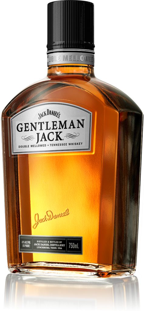 Smooooth!  Gentleman Jack | Jack Daniel's Tennessee Whiskey Jack Daniels Gentleman Jack, Vintage Flask, Jack Daniel's Tennessee Whiskey, Jack Daniels Distillery, Single Malt Whiskey, Gentleman Jack, Jack Jack, Alcohol Bottles, Tennessee Whiskey