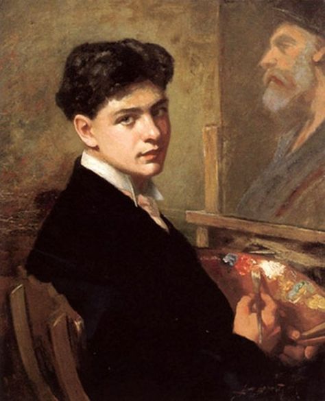 Leon Lippert (1863-1947)   —   Portrait John Kohl in age as fifteen, 1907 (768x949) Historical Art, Cincinnati Art, Rennaissance Art, Beauty In Art, Historical Painting, Art Classique, Arte Obscura, Old Paintings, Vintage Portraits