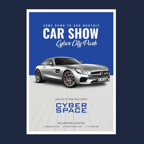 car flyer,car poster,car show poster,car mock up,car template,car show case poster Car Show Poster Design, Car Poster Design Graphics, Car Flyer Design, Car Show Poster, Car Show Flyer, Flyer Car, Car Poster Design, Poster Design Graphics, Mobile App Flyer