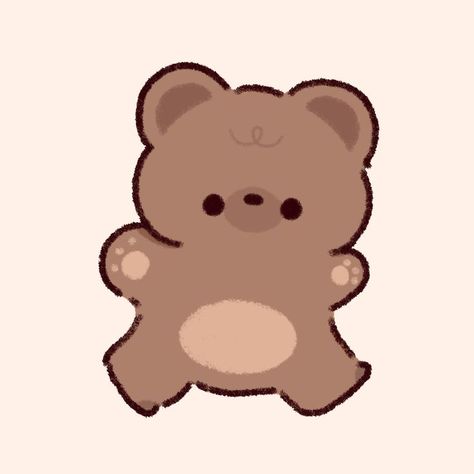 Cute Bear #bear #sketch #adorable #bears #happy #awww #kawaii #animal #animalart #animalartist #digitalart #graphicdesign #illustration #cuteillustration Chibi Bear, Little Bear Cartoon, Cartoons Aesthetic, Doodle Bear, Bear Walking, Bear Sketch, Aesthetic Cartoon, Cartoon Aesthetic, Cartoon Drawings Of Animals