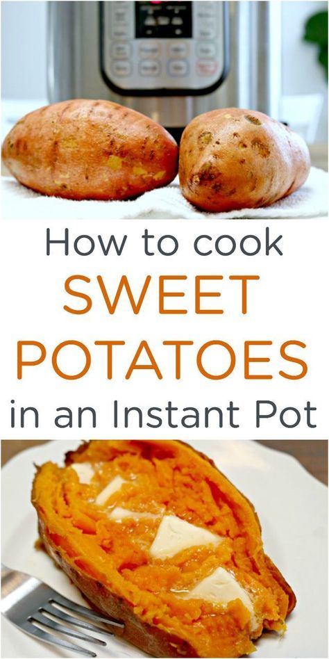 Cooking Sweet Potatoes, Best Instant Pot Recipe, Healthy Instant Pot Recipes, Instant Recipes, Instant Pot Dinner Recipes, Easy Instant Pot Recipes, Instapot Recipes, Instant Pot Pressure Cooker, Instant Pot Chicken