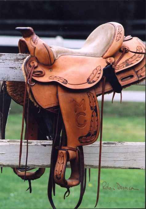 Western saddle on fence Saddle Western, Canadian Horse, Tack Board, Inktober 2023, Stirrup Leathers, Leather Gear, Leather Dye, Bridles, Western Saddle