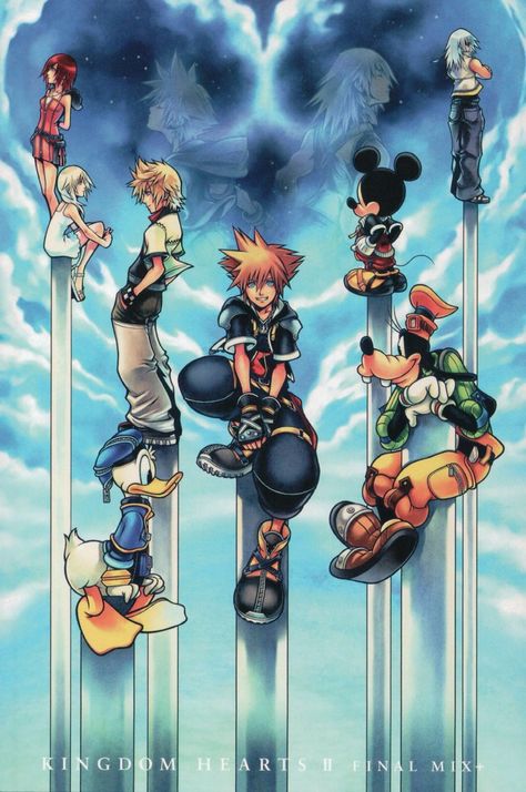 Kingdom Hearts Poster, Ventus Kingdom Hearts, Kingdom Hearts Tattoo, Kairi Kingdom Hearts, Hearts Poster, Roxas Kingdom Hearts, Kingdom Hearts Wallpaper, Organization Xiii, Kingdom Hearts Ii