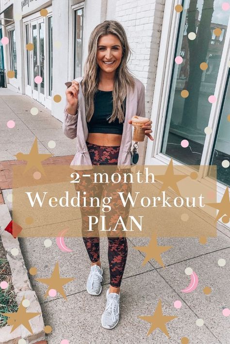 Audrey Madison Stowe is sharing her wedding workout plan for the next 2 months. From her goals, to her action plan, click here now to read about how she's g Bride Diet, Bridal Workout, Wedding Workout Plan, Wedding Diet Plan, Beachbody Workout, Bride Workout, Wedding Body, 30 Day Diet, Wedding Diet