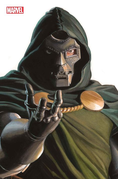 Alex Ross, Doctor Doom Art, Doctor Doom Marvel, Fantastic 4, Dr Doom, Doctor Doom, Bad Company, Comic Characters, Marvel Villains