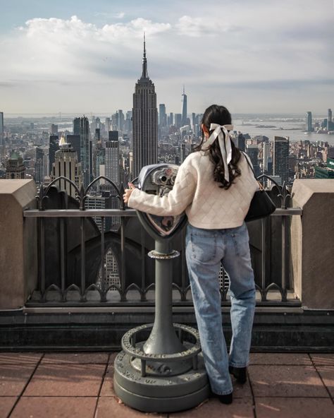 Is it even a trip to New York if you don’t head to an observation deck for those city views? It’s old school, but I always love popping up to @topoftherocknyc. The retro binoculars make for a great photo prop, and it looks out so perfectly over the Empire State Building. #newyorkcity #newyorknewyork #newyork_instagram #topoftherock #nycarchitecture #newyorkstateofmind #newyorkcityphotography #newyorktravel #newyorktrip #newyorkexplored #newyorkskyline #visitnewyork #visittheusa #sheisnotlost... Trip To New York, Observation Deck, The Empire State Building, Visit New York, Great Photo, City Views, New York Travel, City View, Empire State