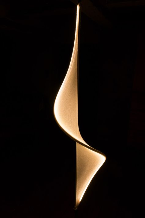 Vertical Sculpture, Organic Lamp, Abstract Lighting, Elegant Sculpture, Line Sculpture, Organic Lighting, Sculptural Light, Sculptural Lighting, Light Sculptures