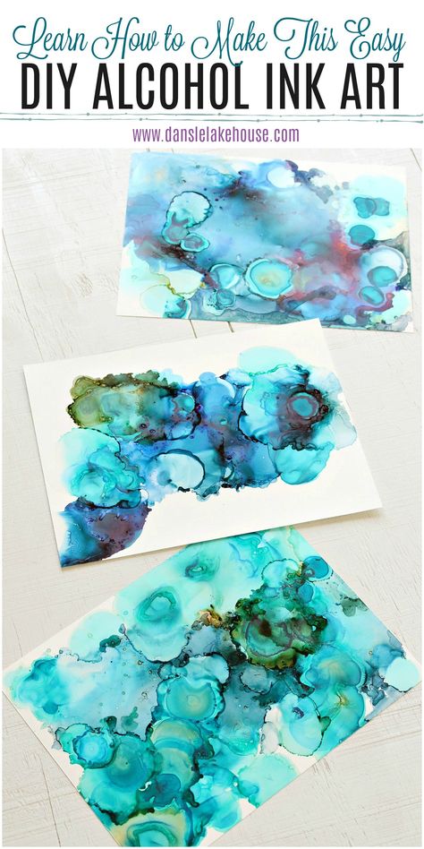 diy alcohol ink art Diy Alcohol Ink, Diy Alcohol, Alcohol Art, Resin Art Supplies, Ink Crafts, Art Projects For Teens, Art Projects For Adults, Alcohol Ink Crafts, Projects For Adults