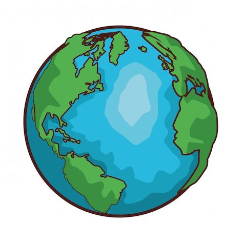 Cartoon Globe, Globe Drawing, World Map Globe, Colourful Illustration, Earth Drawings, Sistem Solar, Earth Illustration, Globe Logo, Globe Vector