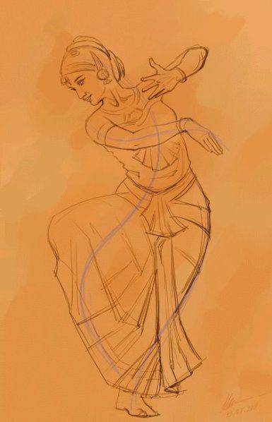 Indian women | Tamil and Vedas Buddhist Art Drawing, Dancing Drawings, Indian Art Gallery, Dance Paintings, Figure Sketching, Indian Folk Art, Art Painting Gallery, Indian Paintings, Indian Art Paintings