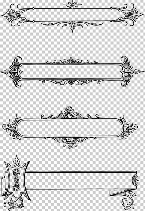 Black And White Border Template, Wedding Clipart Free, Clip Art Frames, Hand Painted Signs Vintage, Artwork Black And White, Black And White Border, Clip Art Frames Borders, Paper Picture Frames, Border Template