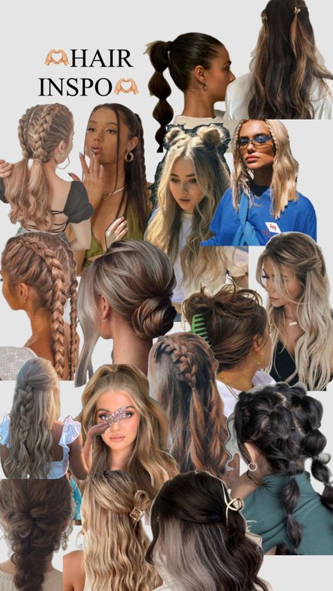 Preppy Hairstyles, Hairstyle Examples, Sport Hair, Vlasové Trendy, Cute Simple Hairstyles, Hairdos For Curly Hair, Hair Up Styles, Hair Stylist Life, Volleyball Hairstyles