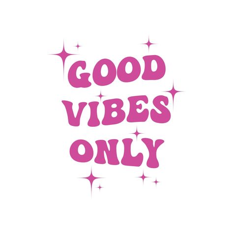 Download now our Good Vibes SVGs! These hand-drawn illustrations are perfect for adding a touch of positivity to your projects. #goodvibes #svg . #Typography_Shirt_Design #Groovy_Svg #Floral_Monogram_Letter #Svg_Fonts Typography Shirt Design, Floral Monogram Letter, Groovy Svg, Svg Fonts, Retro Kunst, Typography Shirts, Vibe Quote, Inspirational Svg, Positive Shirt