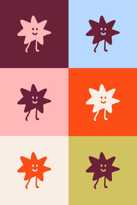 We created a custom hand drawn character as part of our branding overhaul of the nonprofit Good.Store. The character, Dot, is a stylized star, symbolizing cheerfulness, success, science, and discovery. The color palette is bold but sophisticated, including soft pink, blue, and cream contrasted by a rich plum, bright red, and chartreuse green.  Interested in seeing more of our branding work? Take a look at some of our featured projects on our website. Plum Green Blue Color Palette, Color Pallet Design, Chartreuse Green Color Palette, Creating A Color Palette, Red And Yellow Colour Palette, Bold Bright Color Palette, Cream And Red Color Palette, Cream And Green Palette, Retro Red Color Palette