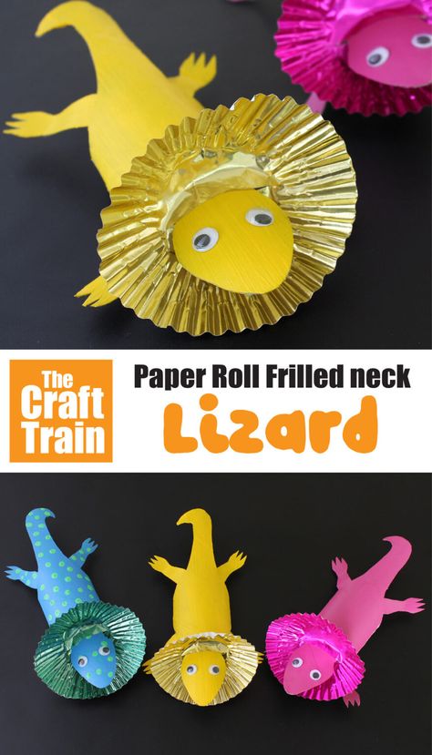 Zoo Summer Camp Theme, Preschool Lizard Activities, Tissue Paper Animals, Australian Crafts For Preschoolers, Reptile Crafts For Toddlers, Reptile Theme Preschool, Safari Themed Crafts For Kids, Easy Prek Crafts, Kids Animal Crafts