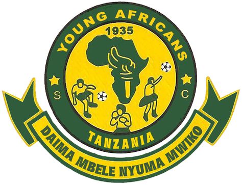 1935, Young Africans S.C., Dar es Salaam Tanzania #YoungAfricansSC #DaresSalaam (L8036) Logos, African Logo, Caf Champions League, Fan Engagement, Galaxies Wallpaper, Birthday Cake Topper Printable, Sports Club, Wallpaper Nature Flowers, World Football