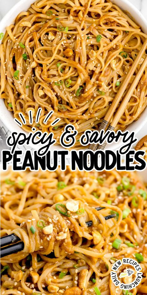 Rice Noodle With Peanut Sauce, Beef With Peanut Butter Sauce, Creamy Sesame And Peanut Chili Oil Noodles, Peanut Sauce Recipe Stir Fry, Spicy Peanut Sauce Recipe, Peanut Garlic Noodles, Peanut Butter Sauce Thai Rice Noodles, Ramen With Peanut Sauce, Garlic Peanut Noodles