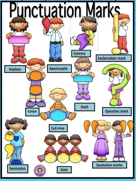 Punctuation Activities, Sequencing Activities Kindergarten, Punctuation Posters, English Logo, Punctuation Worksheets, Grammar Posters, English Grammar For Kids, Teacher Stamps, Class Dojo